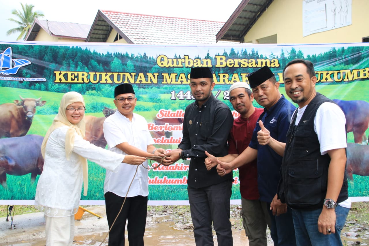 Kerukunan Masyarakat Bulukumba (KMB) Berkurban 8 Ekor di Bulukumba