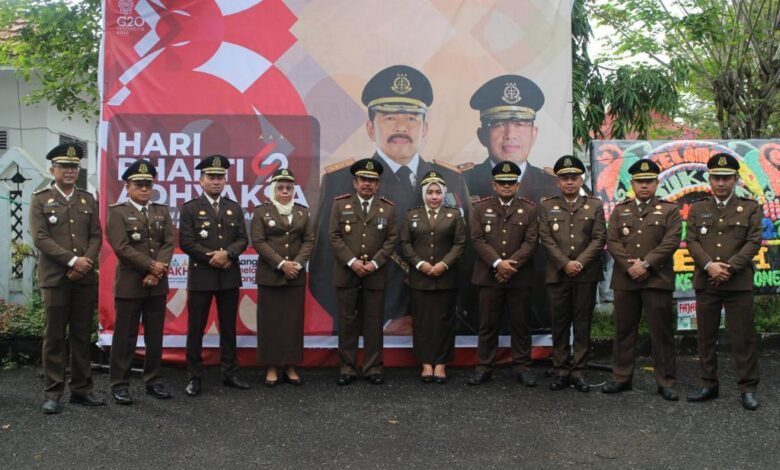Peringati Hari Bhakti Adhyaksa Ke-62 Kajari Bone Aksyam Apresiasi Seluruh Jajaran Dalam Meningkatkan Citra Insitusi
