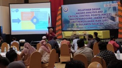 Balai Besar KIPM Sulsel Beri Pelatihan Bagi Pelaku Usaha Perikanan
