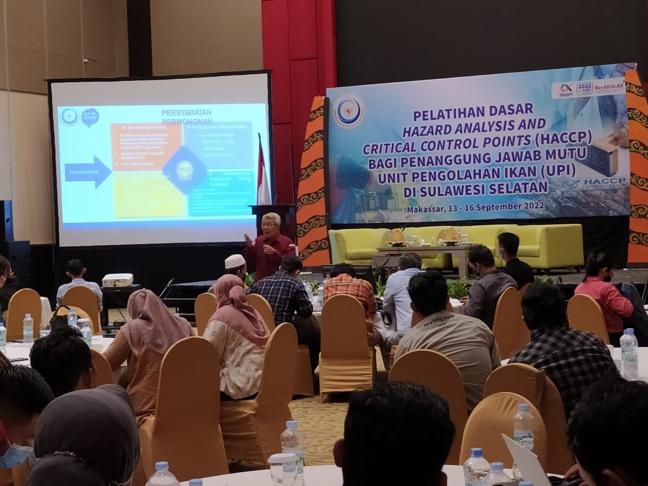 Balai Besar KIPM Sulsel Beri Pelatihan Bagi Pelaku Usaha Perikanan