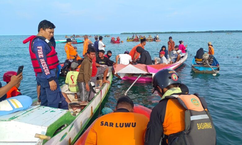 Basarnas Tanggap Cari Nelayan Asal Luwu Yang Dilaporkan Hilang