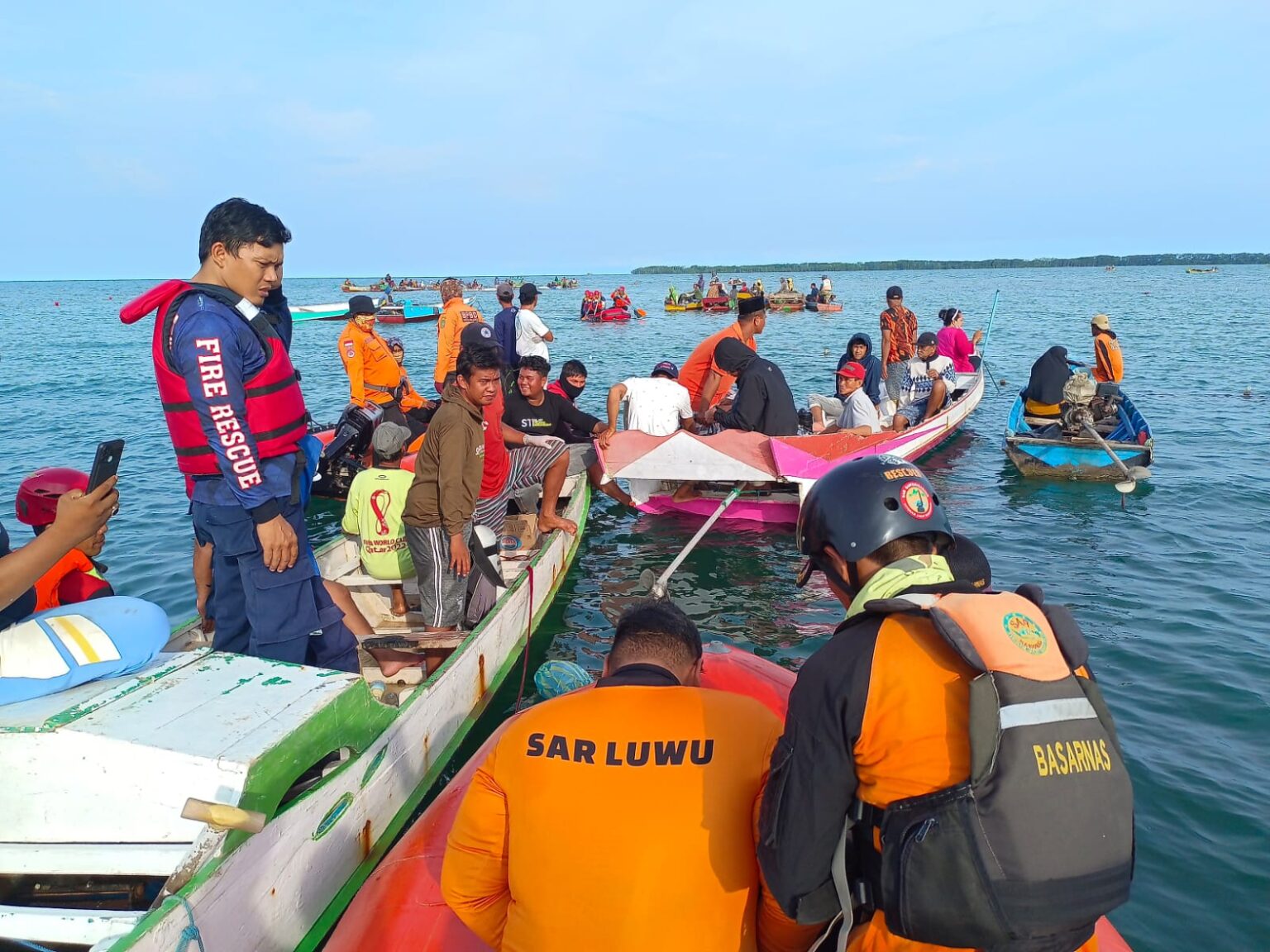 Basarnas Tanggap Cari Nelayan Asal Luwu Yang Dilaporkan Hilang