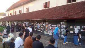 Berbagai kegiatan dalam kelas inspirasi di Benteng Rotterdam, Makassar