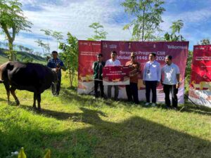 Csr Telkomsel di hari raya Idhul Adha tahun 2025