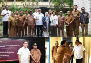 Kepala Staf Kepresidenan (KSP) RI, Letjen (Purn) AM Putranto, ke Studio Smart School milik Dinas Pendidikan Sulawesi Selatan pada Senin (23/6/2025).