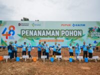 Penanaman 1.977 Pohon, Pupuk Kaltim Perluas Jejak Hijau di Usia ke-48