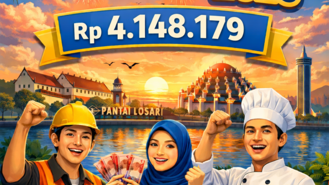 UMK Makassar 2026 resmi naik 6,92 persen menjadi Rp4.148.179 hasil keputusan Dewan Pengupahan Kota Makassar